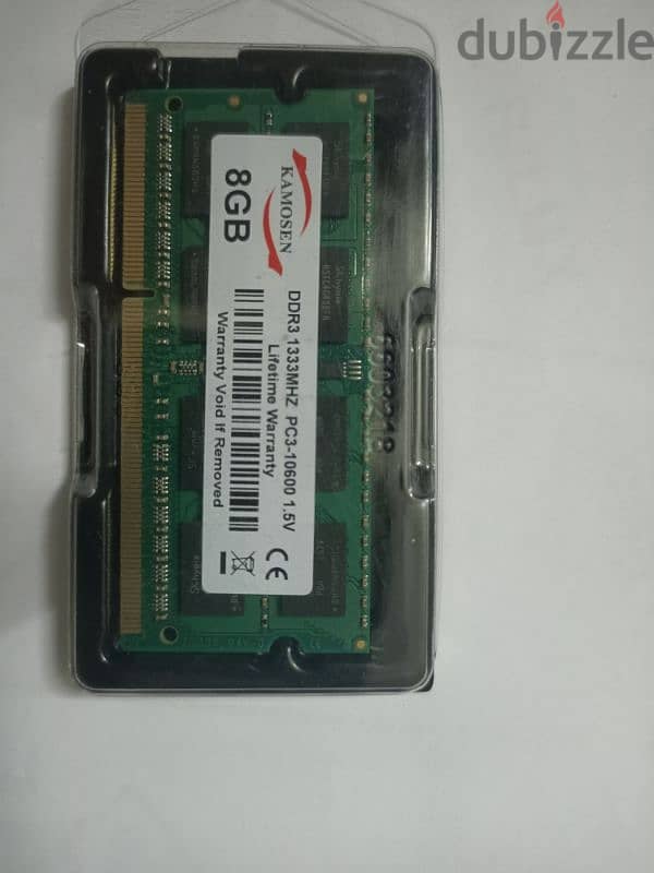 8G ddr3 laptop ram 0