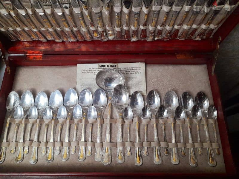 Vintage GOTTINGHEN Italian Cutlery Set 6