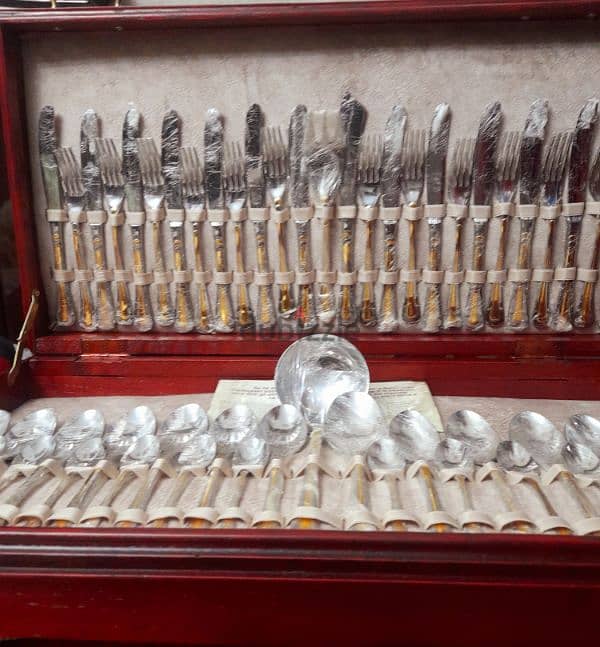 Vintage GOTTINGHEN Italian Cutlery Set 7