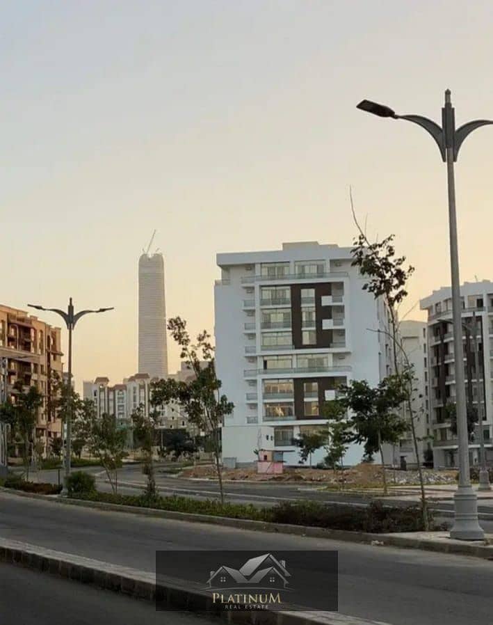 Apartment 121m for sale in Almaqased Compound New Capital by City Edge , Ready to move -  Prime location ( Fully Finished ) 5% D. P 0