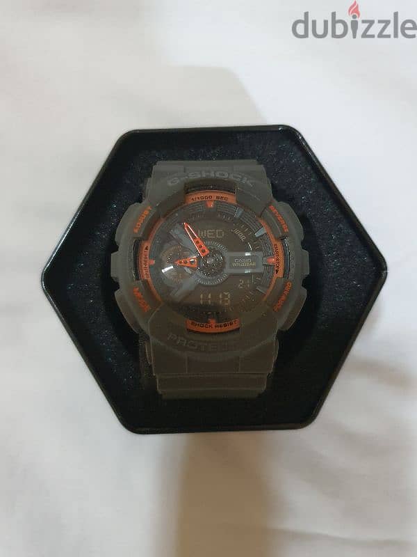 ساعة G Shock موديل GA-110 ياباني بالعلبه الأصلية 0