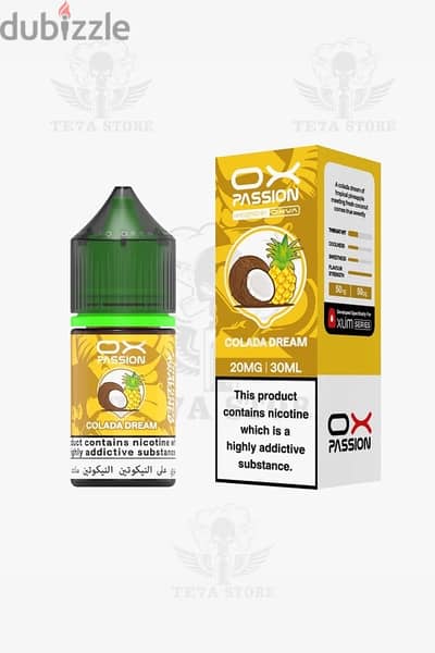 liquid OX Passion Colada Dream 20% Nic