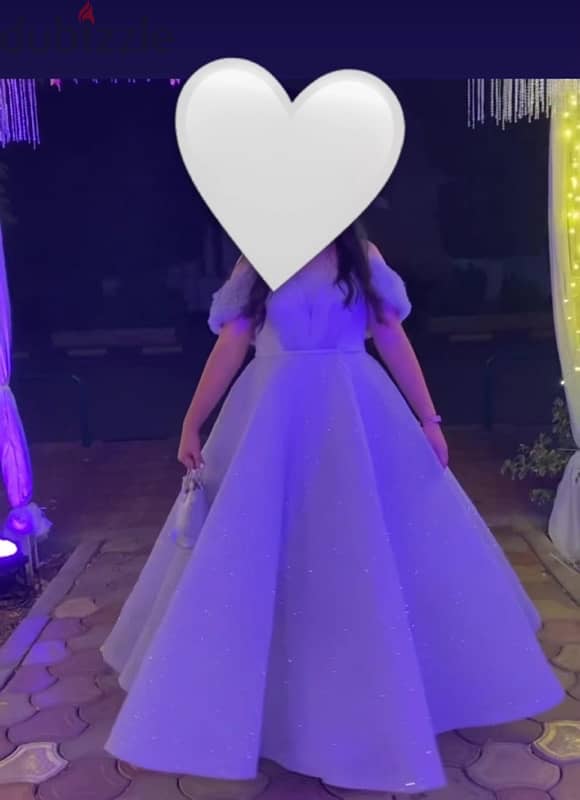 Dress for a bride or soirée 1