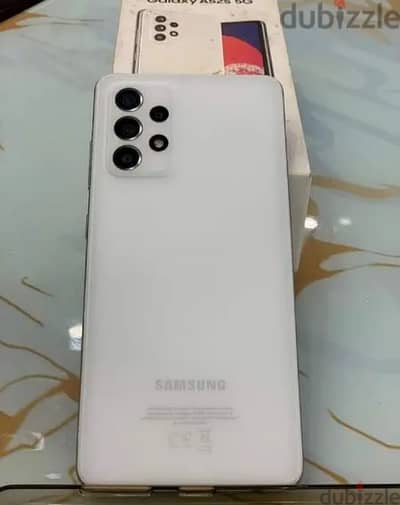 Samsung A52s 5g اللون المميز الأبيض باحاله ممتازه