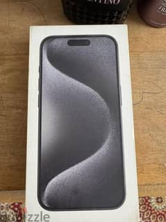 Iphone 15 pro black titanium 128 GB 0