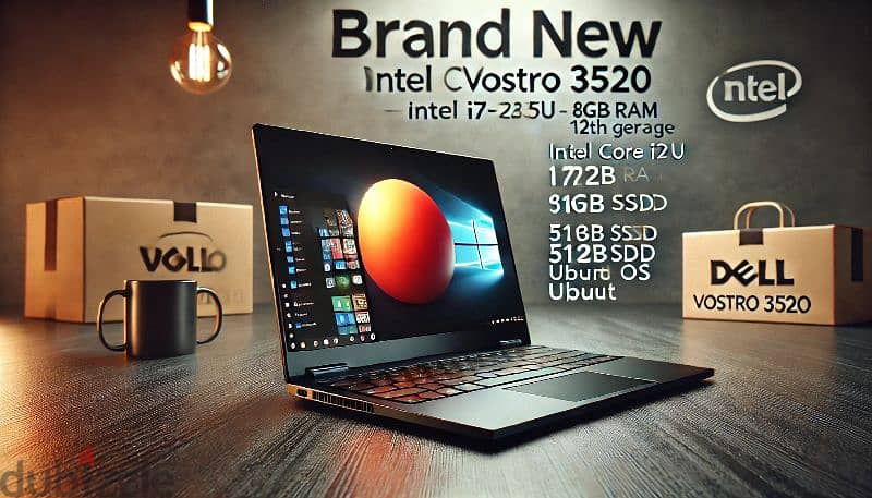 لابتوب Dell Vostro 3520 بمعالج Intel Core i7 0