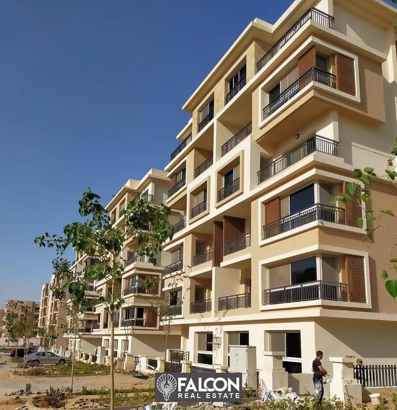 Apartment for sale in the last phase of Taj City Compound in New Cairo, area of ​​166 square meters, open view, 3 rooms, flexible payment system witho 6