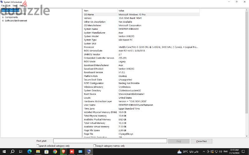 Acer veriton X4620G i3 3rd 4