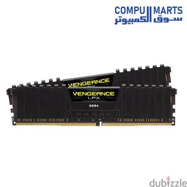 corsair Vengeance 16GB RAM ddr4(2x8) 3200MHz c16 0