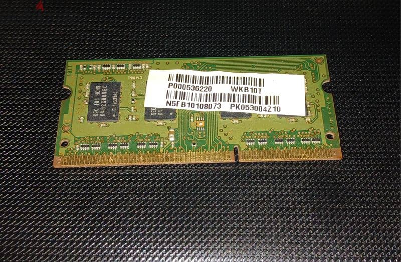 samsung 2GB ram ddr3 || رام سامسونج 2جيجا مستعمل للابتوب 2