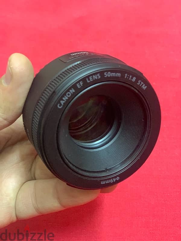 lens canon 50mm f/1.8 stm 3