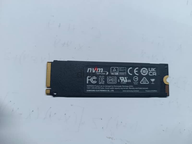 Ssd nvme samsung 970 evo 500gb 1