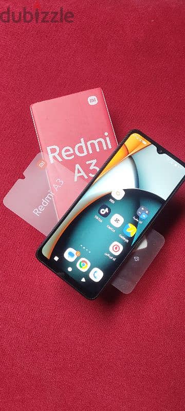 تليفون Redmi. .  A3  التخزين ١٢٨ جيجا رام ٤ مشتغلش غير ١٥ يوم زيرو 0