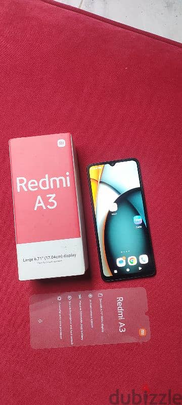 تليفون Redmi. .  A3  التخزين ١٢٨ جيجا رام ٤ مشتغلش غير ١٥ يوم زيرو 1