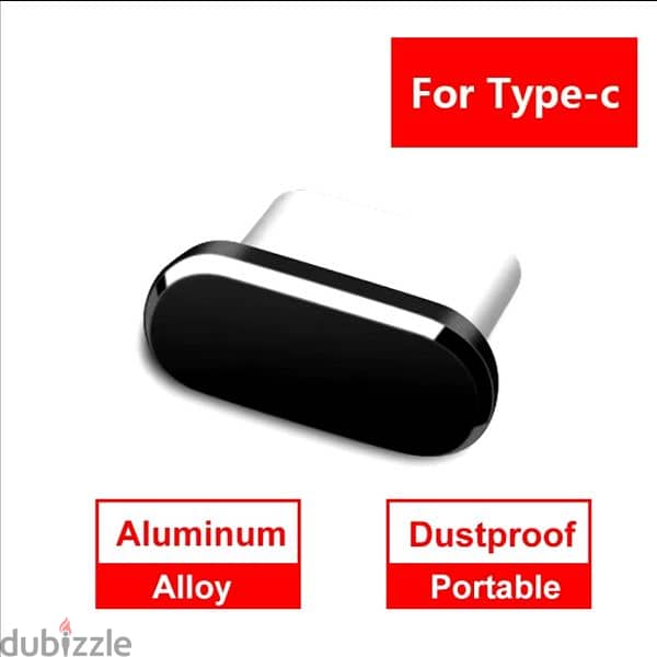 Metal anti-dust plug for type C ports  & Anti-dust 3.5mm earphone plug 6