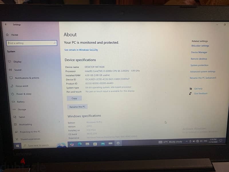 lenovo ideapad 320 laptop 1 Tera 0