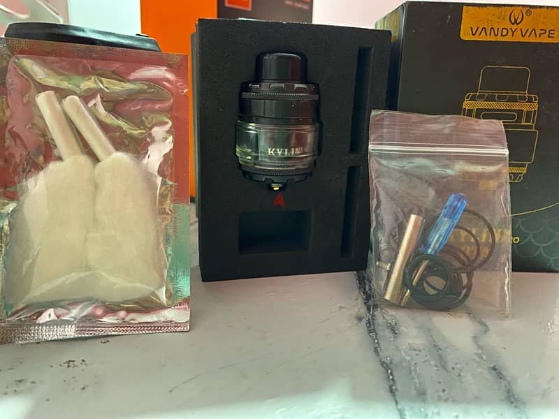 فيب ايجيس اكس + تانك كايلين ميش برو - Vape aegisx + kylin M pro rta 1