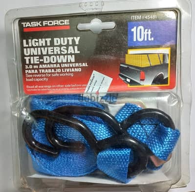 حزام قوى لربط  الشنط على شبكة العربية light duty universal tie down