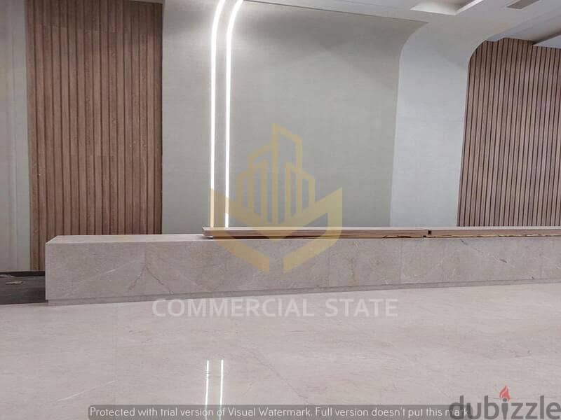 Finished Office at Business Plus for Rent 52m-مكتب للايجار في التجمع 3