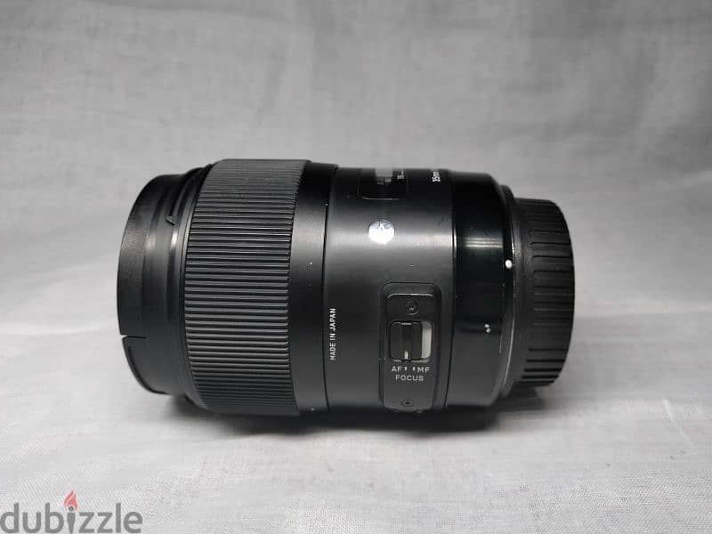 Lens 35 sigma art for canon as new  with box 0