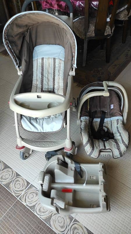 Even flo stroller and car seat 2