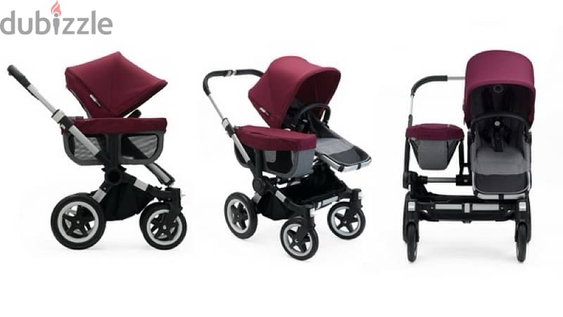 bugaboo donkey twin stroller افضل سترولر لطفلين معاً و التوأم 1