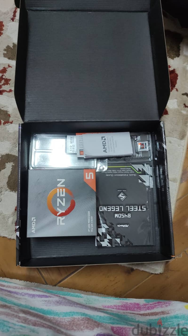 RYZEN 5 3600 & B450 Steel Legend  + 2X8GB 3200mhz 0