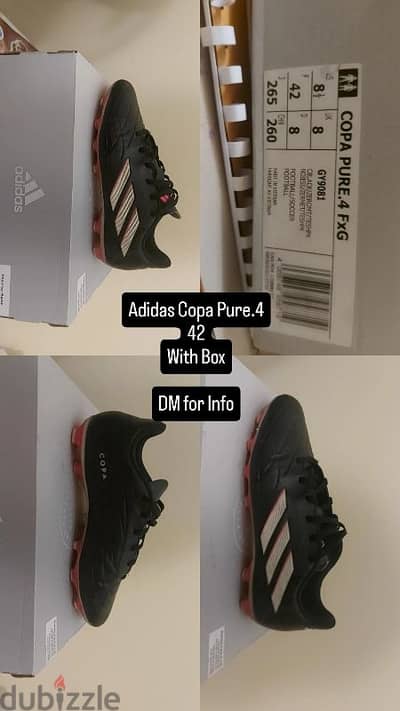 Adidas Copa Pure. 4 With Box ( Original)