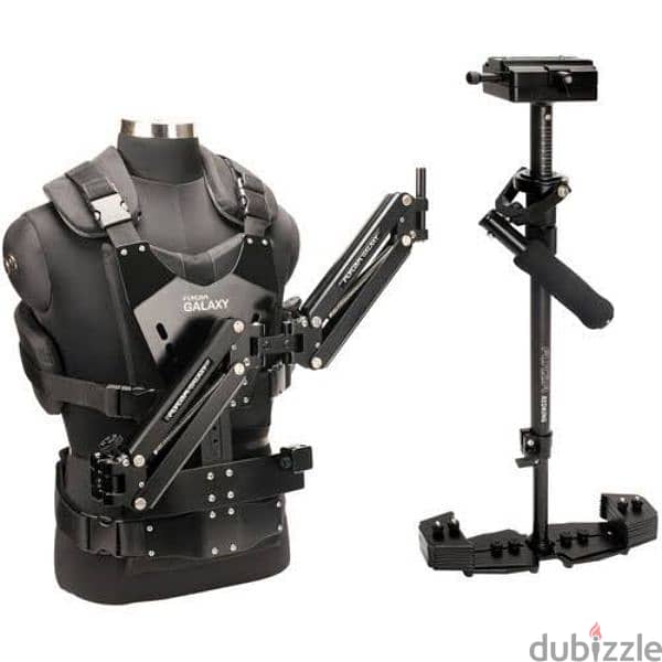 proaim galaxy dual arm steadi cam with redking stabilizer 0