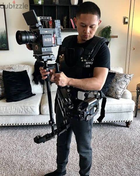 proaim galaxy dual arm steadi cam with redking stabilizer 10