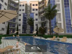 Apartment for sale in private garden, double view, finished, in the heart of the Fifth Settlement, with a 40% cash discount - Revali, with a 15% DP 0