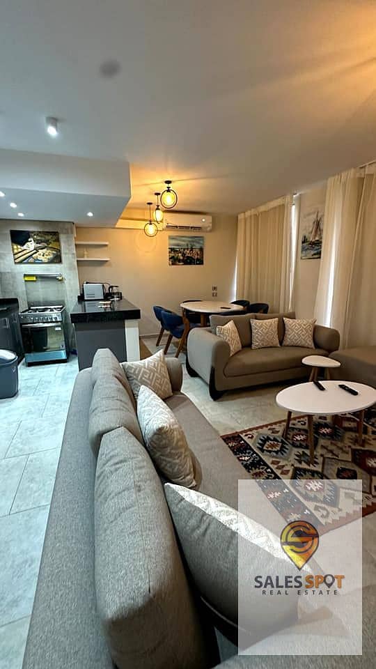 service apartment كامله التشطيب عالبحر ف IL Monte Galala بسعر لقطه 3