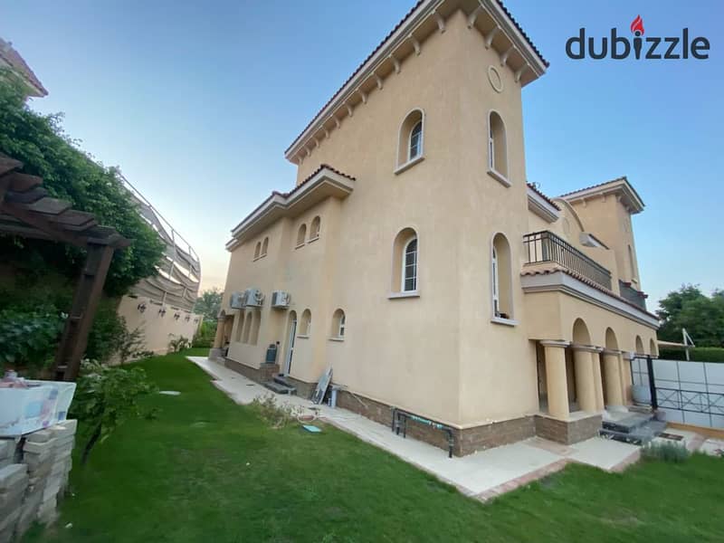 Villa for sale in Madinaty, twin house model, model H, Vg2 villas, wide view, great location, close to the Four Seasons and the mosque. Central Parkn 0