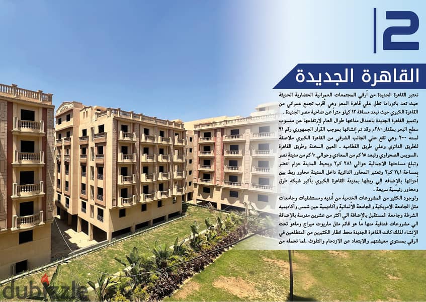 APARTMENT FOR SALE 185 M Ashrafya Compound Ready to Move NEW CAIRO . 3