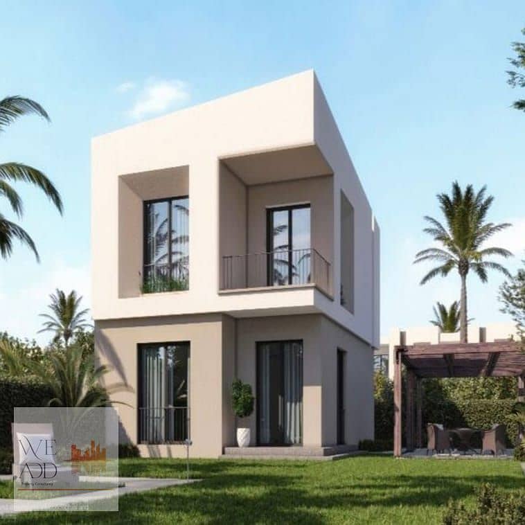 Independent villa 160 m, down payment and remaining installments at the old price, total contract 12 million in Taj City Compound, 5 million down paym 0