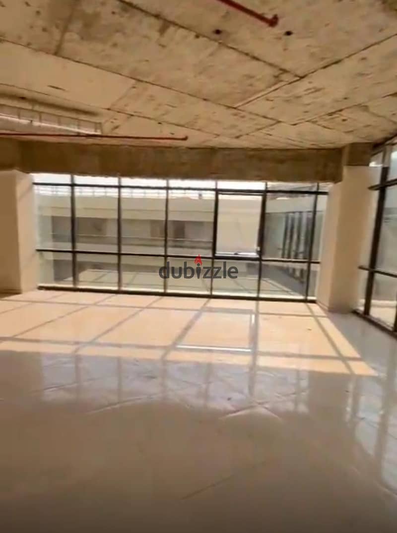 Office for rent in the New Capital, area 147 square meters, spacious area 7