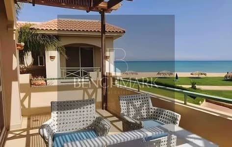 Chalet for sale with garden in La Vista 6 with sea view, fully finished, immediate delivery