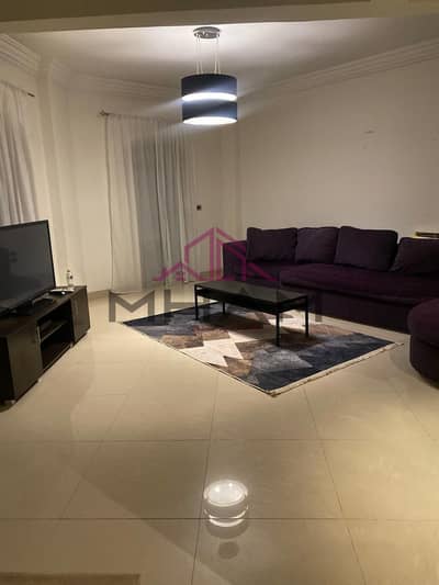 Furnished duplex apartment for rent overlooking the main street, close to Fatima Sharbatly Mosque - Fifth Settlement