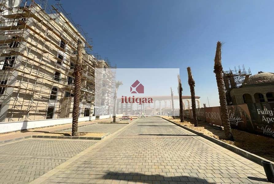 Town House fully finished with lowest price  delivered 2 years 270 m 4BD in Village west El Sheikh Zayed by dorra near 26 of july corridor 21