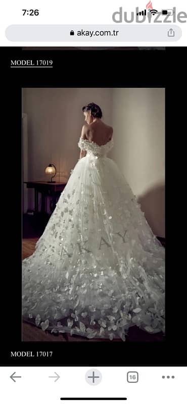 AKAY 2in1 wedding dress