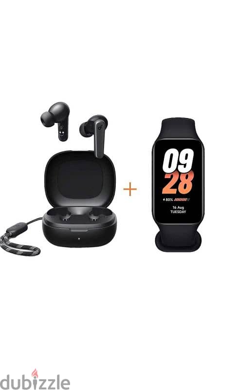 سماعات Anker Soundcore R50i اللاسلكية وساعة Xiaomi Smart Band 8 Active 0