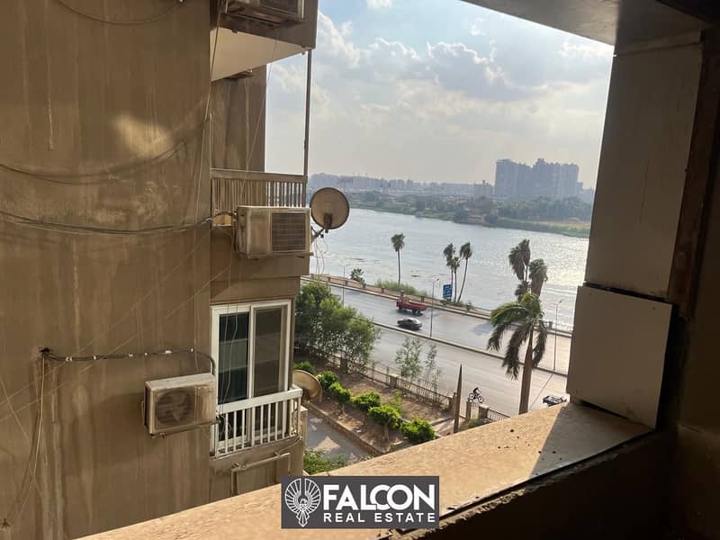 Service Apartment for sale directly on the Nile Fully finished  with furniture and appliances in Reve du Nil Tower  al maadi 15