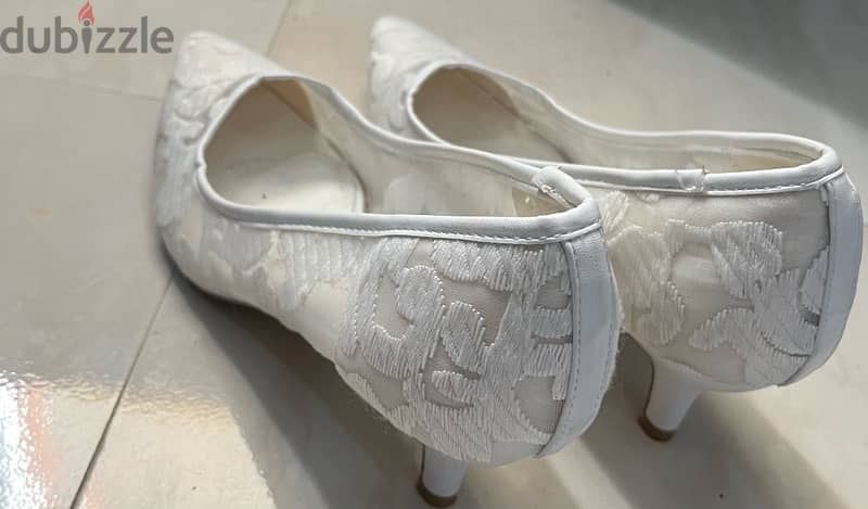 unique bridal wedding shoe  مستورد 2