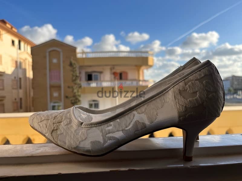 unique bridal wedding shoe  مستورد 5