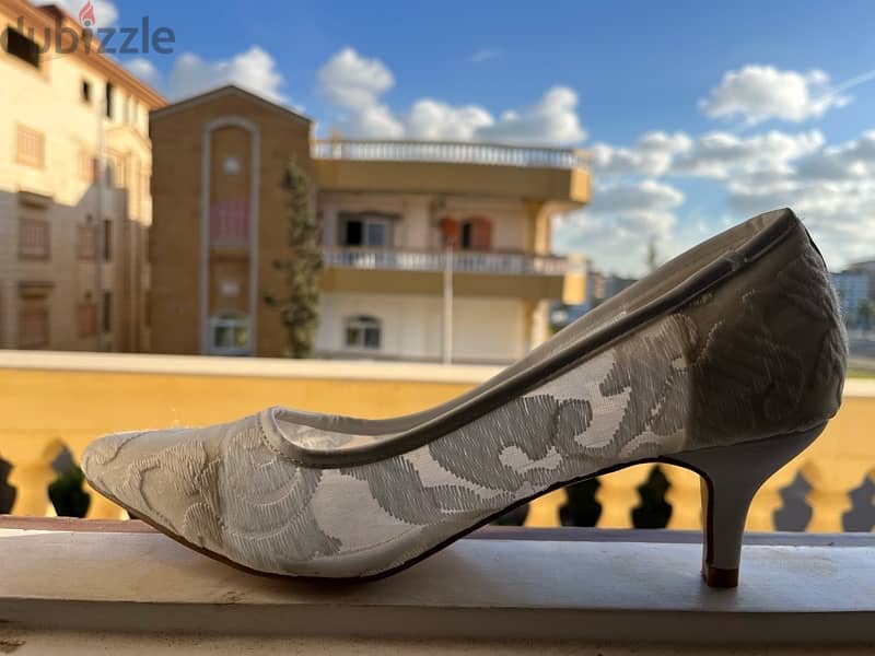 unique bridal wedding shoe  مستورد 7