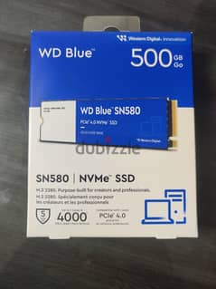 SSD NVME 500GB, هارد جديد لم يستخدم 0