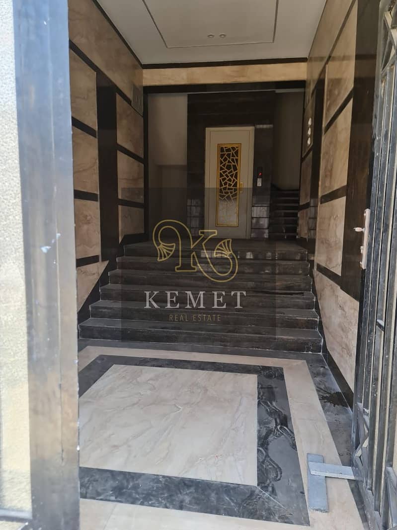 Apartment for sale, fully finished, ready to move, area of ​​190 sq. m. , prime location, second number from the club axis, in Lotus, Fifth Settlement. 3