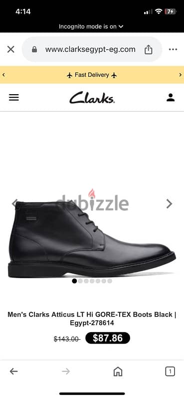 clarks black boots 0