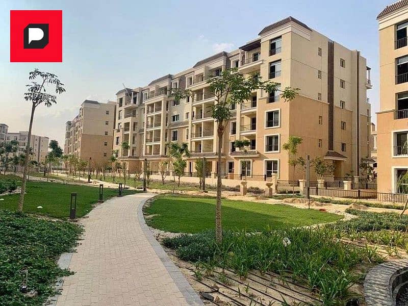 Apartment for 4 million 700 for sale in Sarai Compound, repeated floor, open view, directly next to Madinaty, on the Suez Road, Sarai _mnhd 3