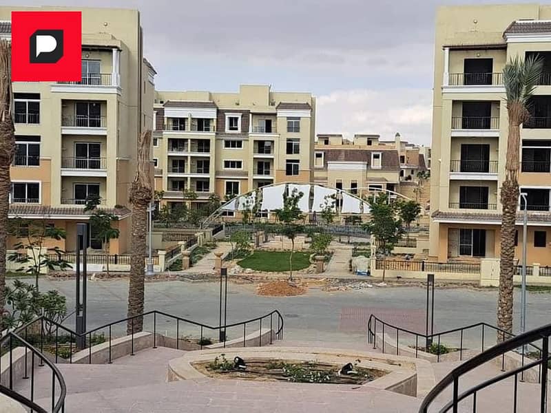 Apartment for 4 million 700 for sale in Sarai Compound, repeated floor, open view, directly next to Madinaty, on the Suez Road, Sarai _mnhd 6